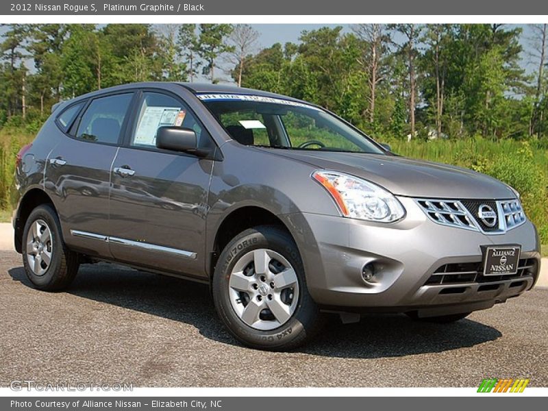 Platinum Graphite / Black 2012 Nissan Rogue S