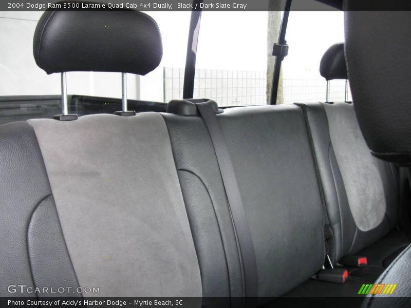 Black / Dark Slate Gray 2004 Dodge Ram 3500 Laramie Quad Cab 4x4 Dually