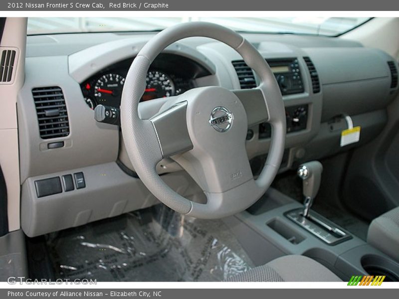 Red Brick / Graphite 2012 Nissan Frontier S Crew Cab