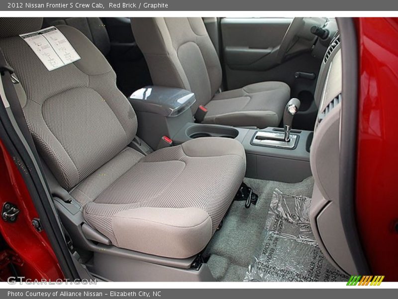 Red Brick / Graphite 2012 Nissan Frontier S Crew Cab