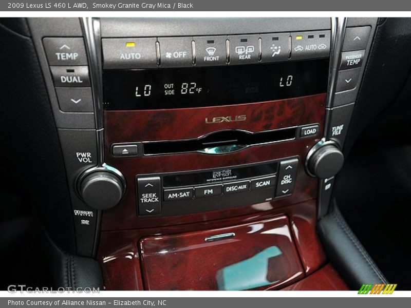 Controls of 2009 LS 460 L AWD