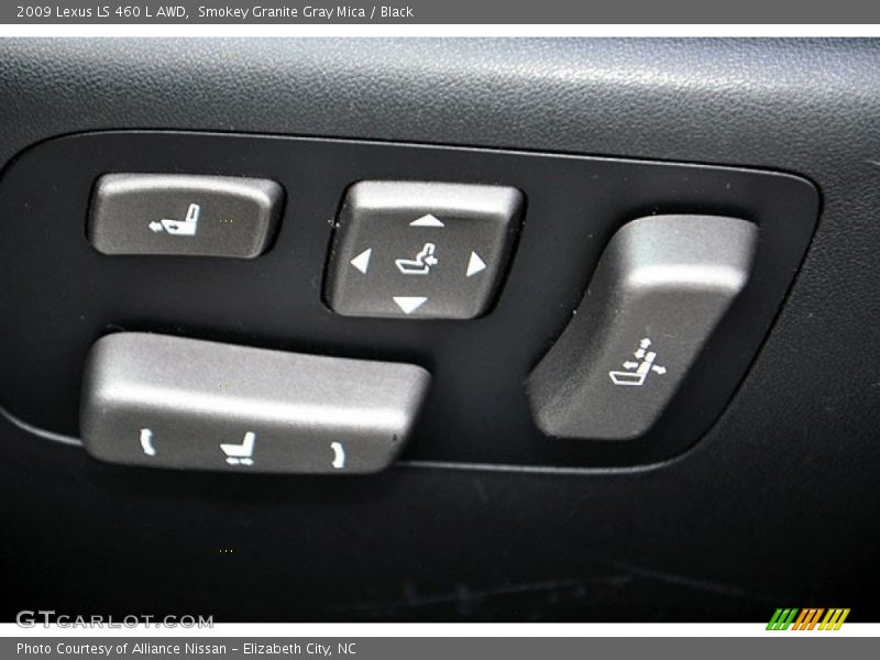 Controls of 2009 LS 460 L AWD