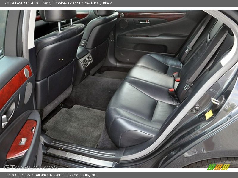 Rear Seat of 2009 LS 460 L AWD