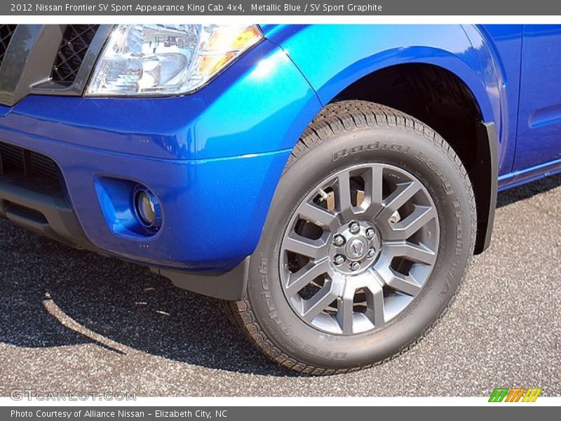 Metallic Blue / SV Sport Graphite 2012 Nissan Frontier SV Sport Appearance King Cab 4x4