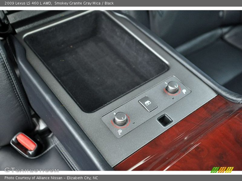 Smokey Granite Gray Mica / Black 2009 Lexus LS 460 L AWD