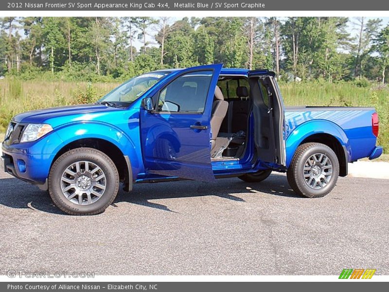 Metallic Blue / SV Sport Graphite 2012 Nissan Frontier SV Sport Appearance King Cab 4x4