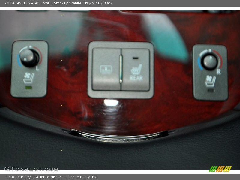 Smokey Granite Gray Mica / Black 2009 Lexus LS 460 L AWD