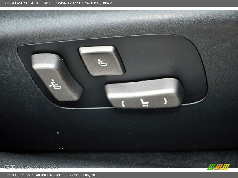 Controls of 2009 LS 460 L AWD