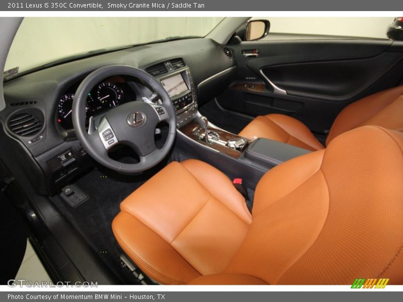  2011 IS 350C Convertible Saddle Tan Interior
