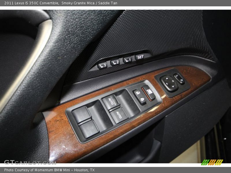 Controls of 2011 IS 350C Convertible