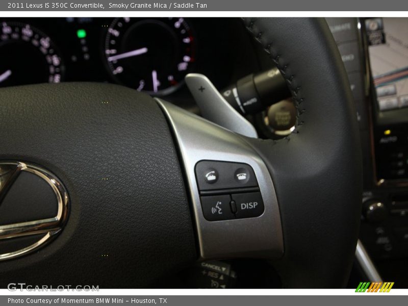 Controls of 2011 IS 350C Convertible