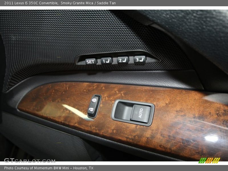Smoky Granite Mica / Saddle Tan 2011 Lexus IS 350C Convertible