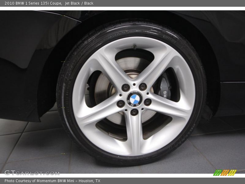 Jet Black / Black 2010 BMW 1 Series 135i Coupe