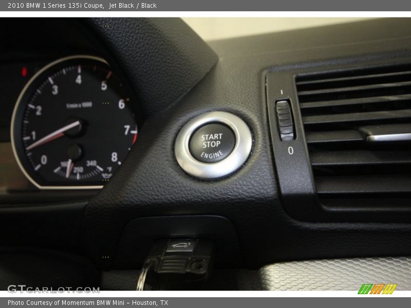 Jet Black / Black 2010 BMW 1 Series 135i Coupe