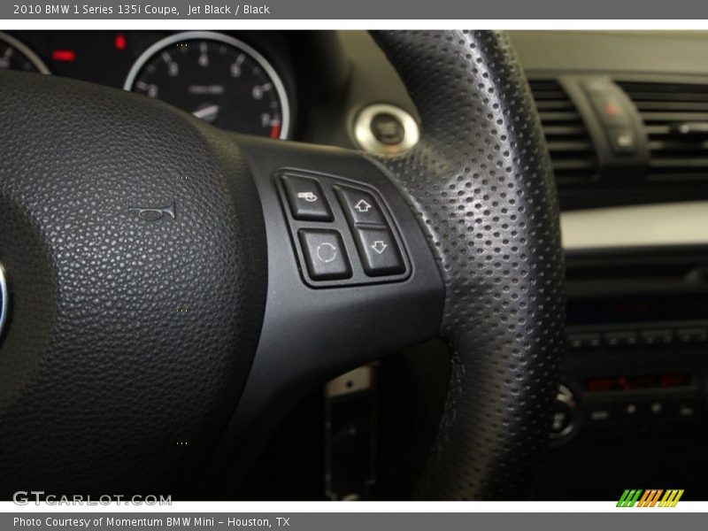 Jet Black / Black 2010 BMW 1 Series 135i Coupe