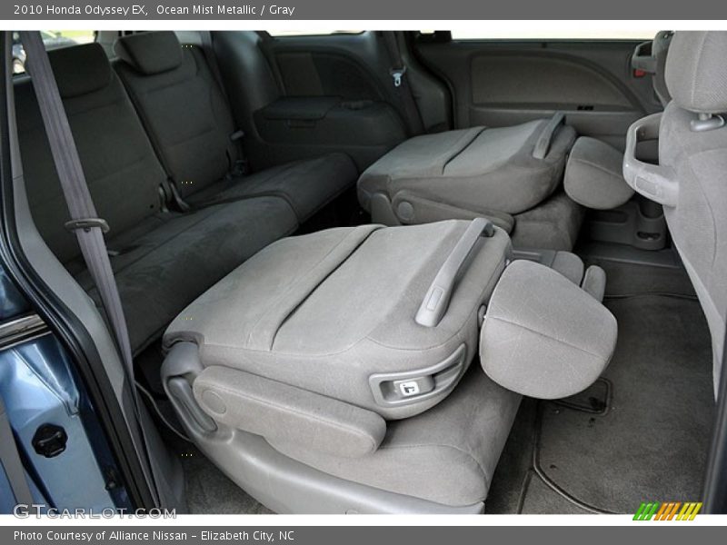 Ocean Mist Metallic / Gray 2010 Honda Odyssey EX