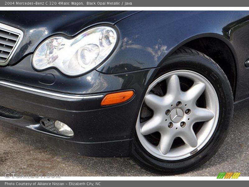 Black Opal Metallic / Java 2004 Mercedes-Benz C 320 4Matic Wagon