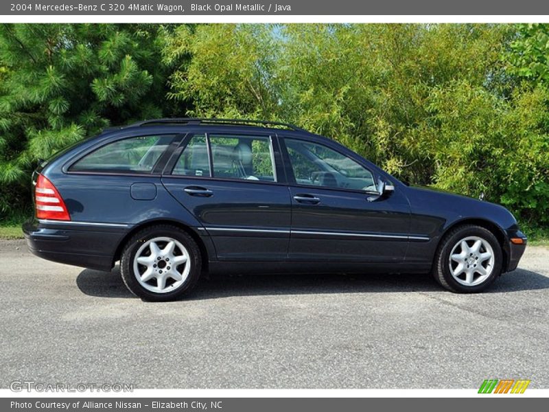 Black Opal Metallic / Java 2004 Mercedes-Benz C 320 4Matic Wagon