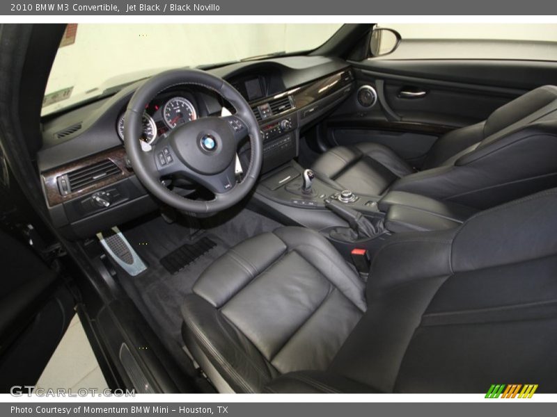 Black Novillo Interior - 2010 M3 Convertible 