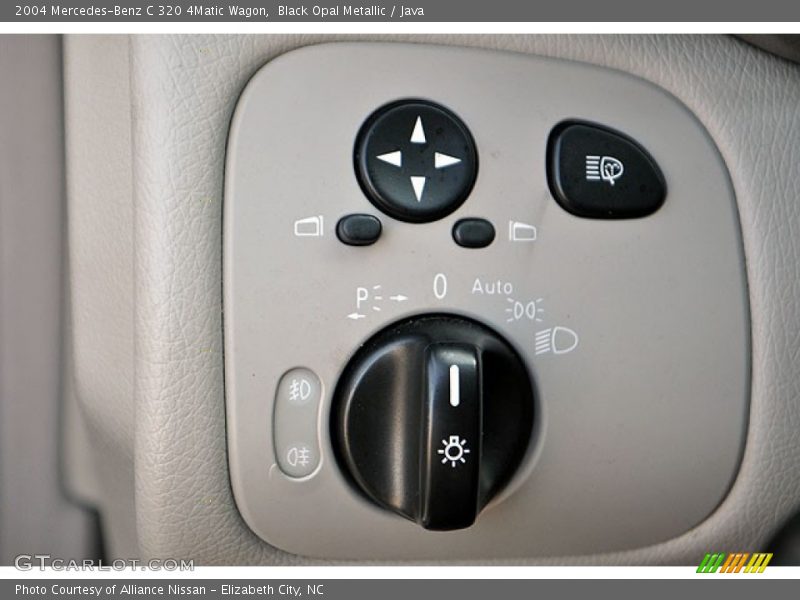Controls of 2004 C 320 4Matic Wagon