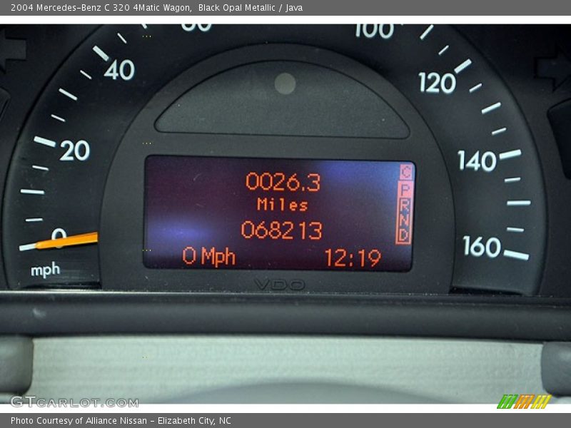 Black Opal Metallic / Java 2004 Mercedes-Benz C 320 4Matic Wagon
