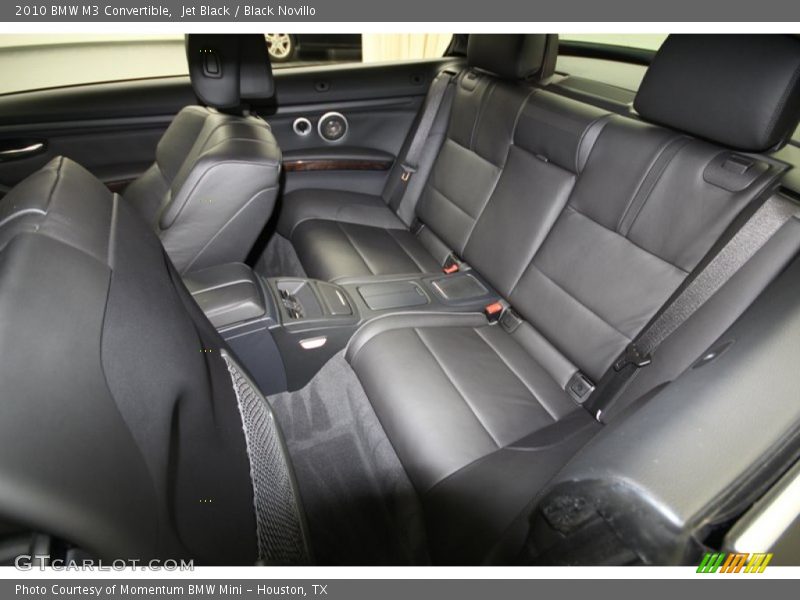 Rear Seat of 2010 M3 Convertible