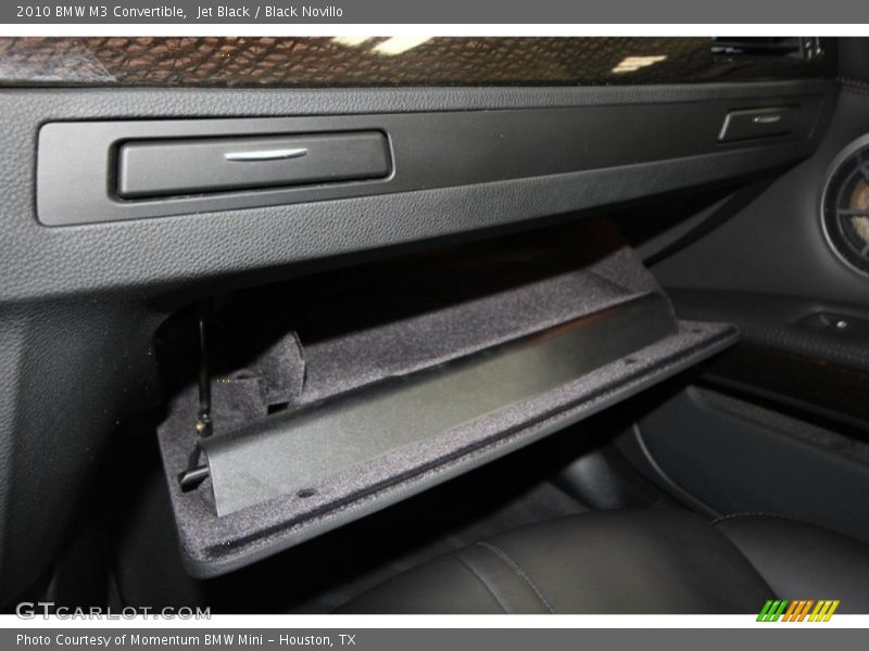 Glove Box - 2010 BMW M3 Convertible