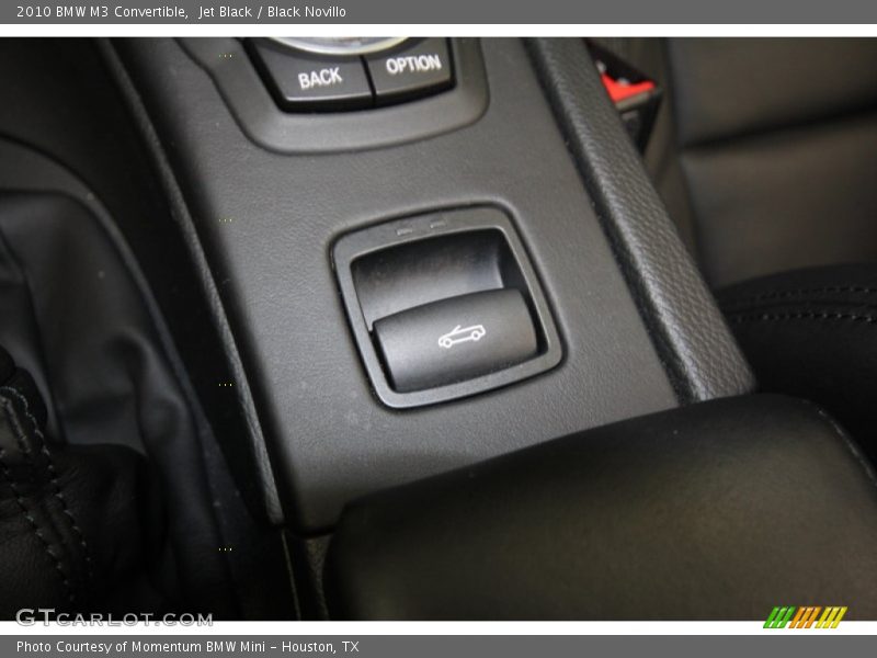 Jet Black / Black Novillo 2010 BMW M3 Convertible