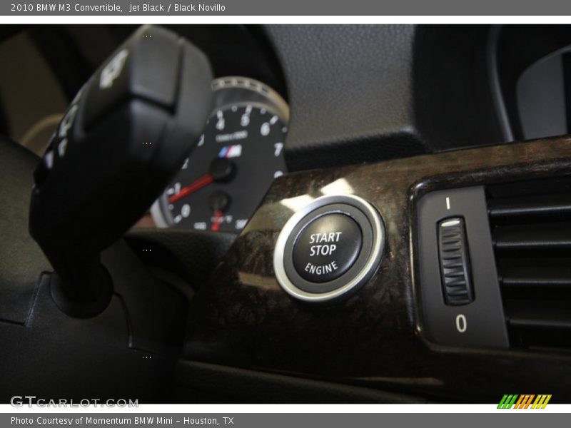 Jet Black / Black Novillo 2010 BMW M3 Convertible