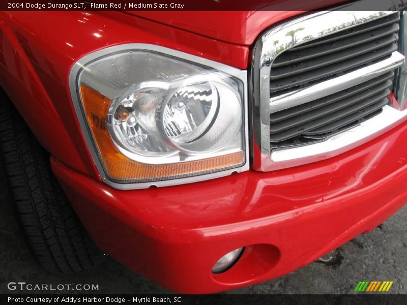 Flame Red / Medium Slate Gray 2004 Dodge Durango SLT