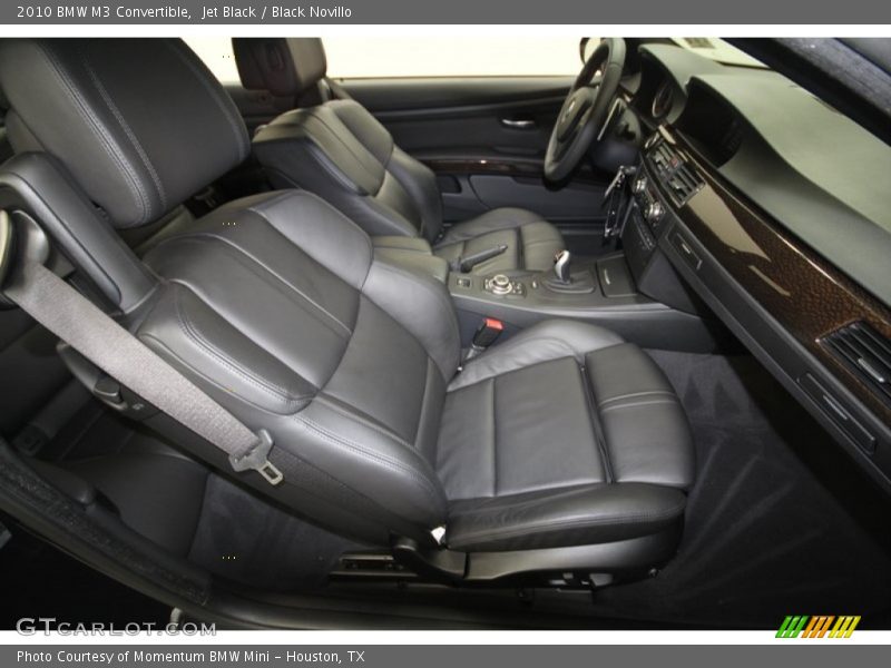  2010 M3 Convertible Black Novillo Interior