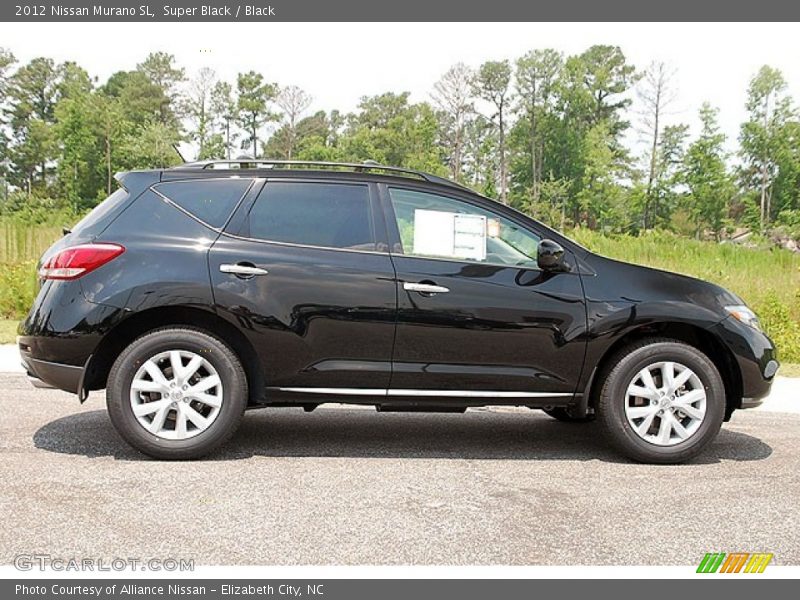 Super Black / Black 2012 Nissan Murano SL