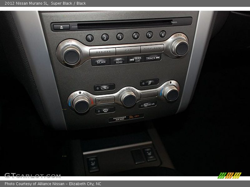 Super Black / Black 2012 Nissan Murano SL