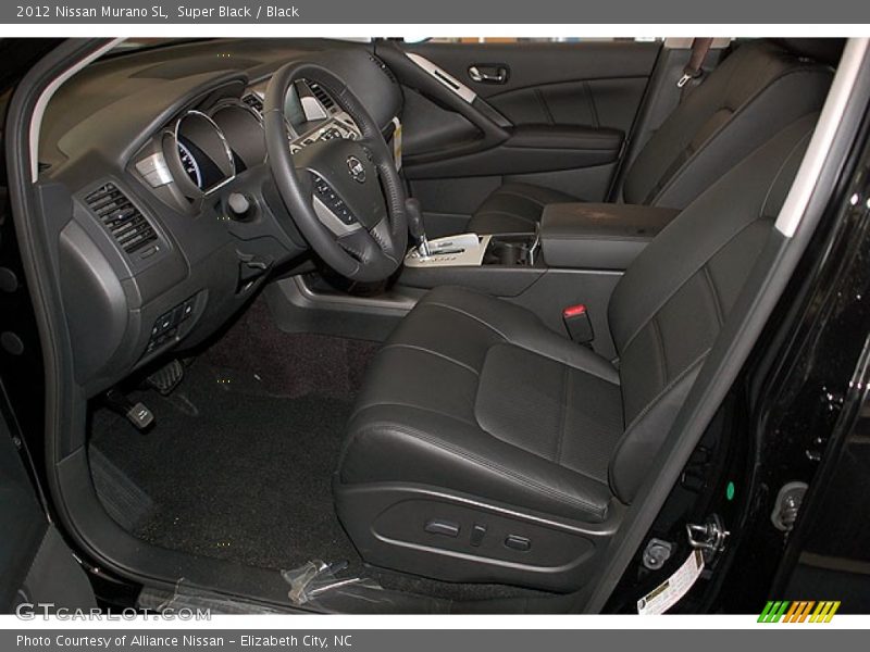 Super Black / Black 2012 Nissan Murano SL