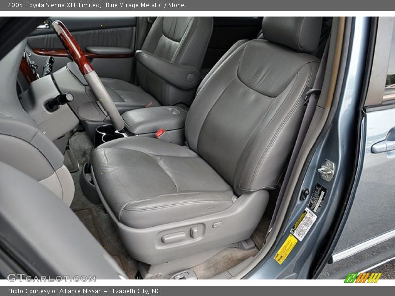 Blue Mirage Metallic / Stone 2005 Toyota Sienna XLE Limited