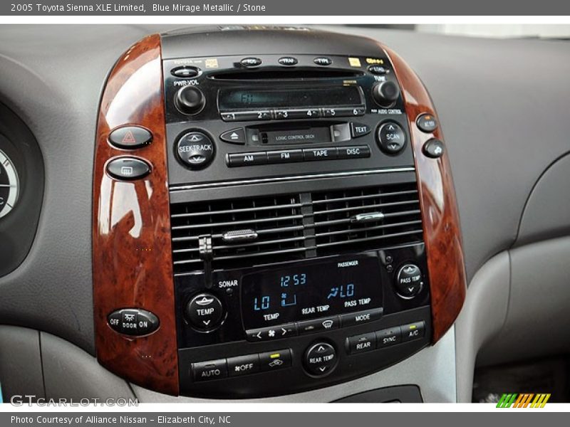 Blue Mirage Metallic / Stone 2005 Toyota Sienna XLE Limited