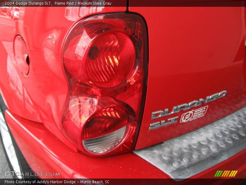 Flame Red / Medium Slate Gray 2004 Dodge Durango SLT