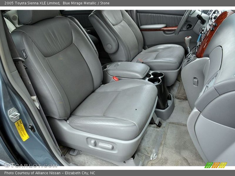 Blue Mirage Metallic / Stone 2005 Toyota Sienna XLE Limited