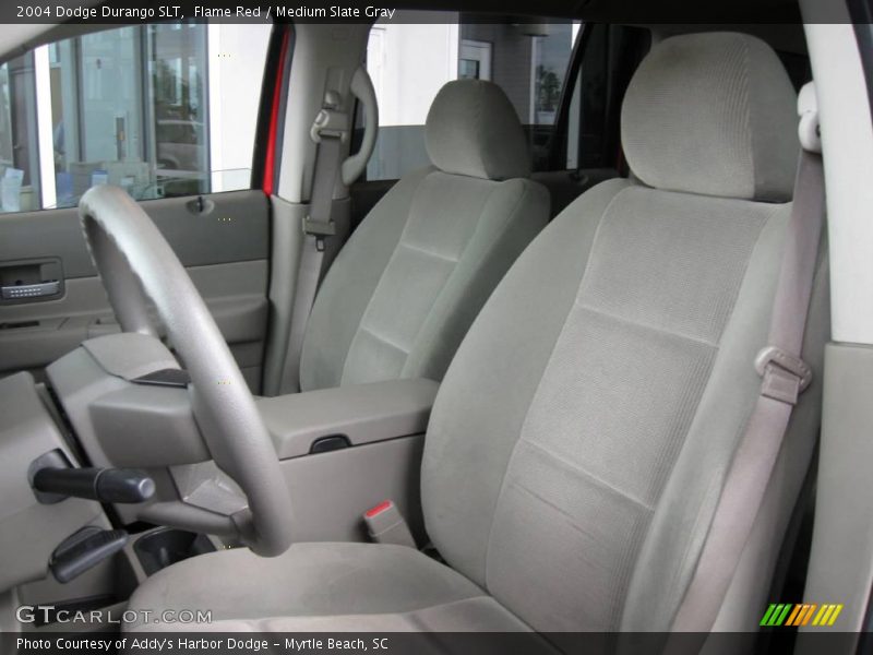 Flame Red / Medium Slate Gray 2004 Dodge Durango SLT