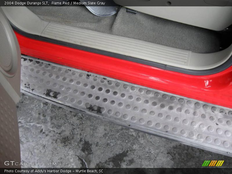 Flame Red / Medium Slate Gray 2004 Dodge Durango SLT