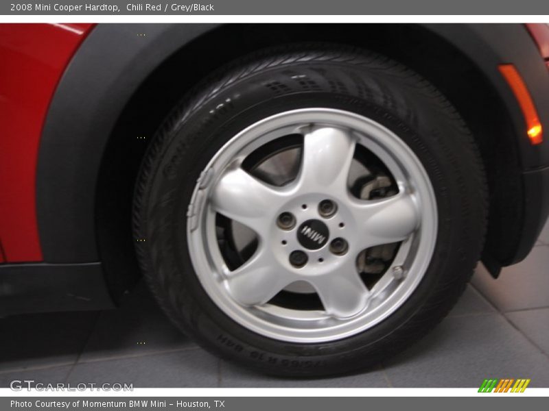 Chili Red / Grey/Black 2008 Mini Cooper Hardtop