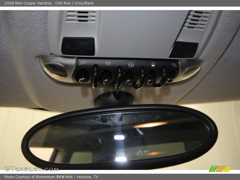 Chili Red / Grey/Black 2008 Mini Cooper Hardtop