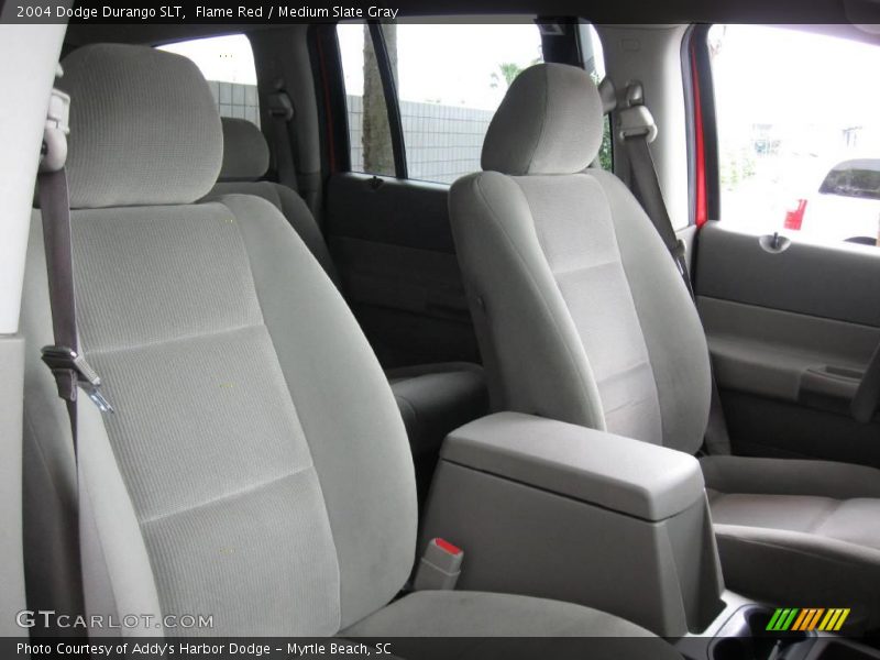 Flame Red / Medium Slate Gray 2004 Dodge Durango SLT