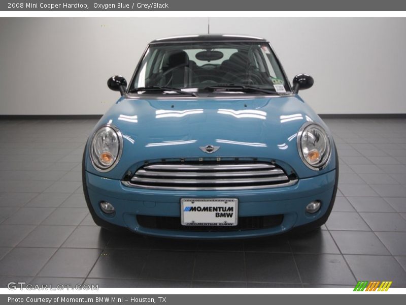 Oxygen Blue / Grey/Black 2008 Mini Cooper Hardtop