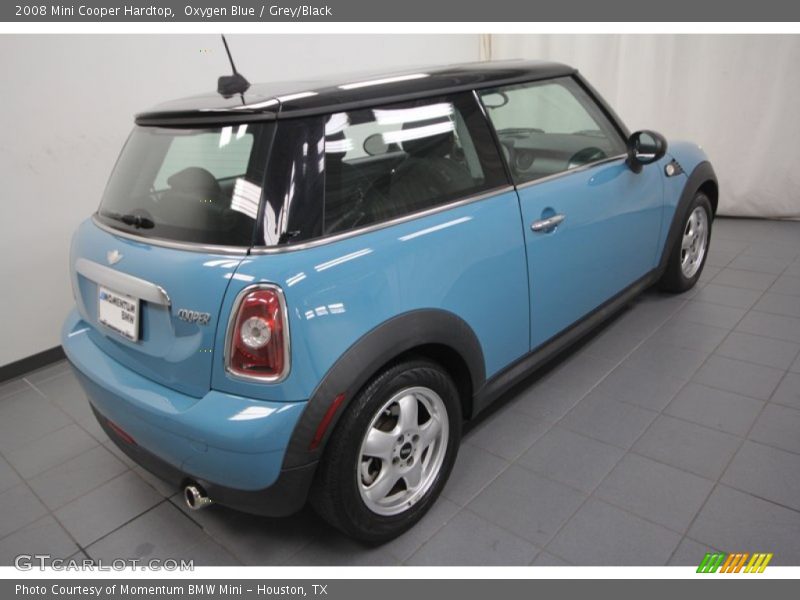 Oxygen Blue / Grey/Black 2008 Mini Cooper Hardtop