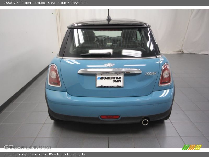 Oxygen Blue / Grey/Black 2008 Mini Cooper Hardtop