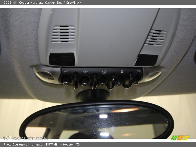 Oxygen Blue / Grey/Black 2008 Mini Cooper Hardtop