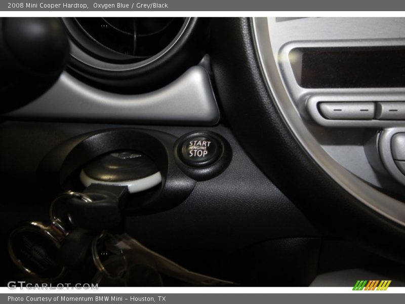 Oxygen Blue / Grey/Black 2008 Mini Cooper Hardtop