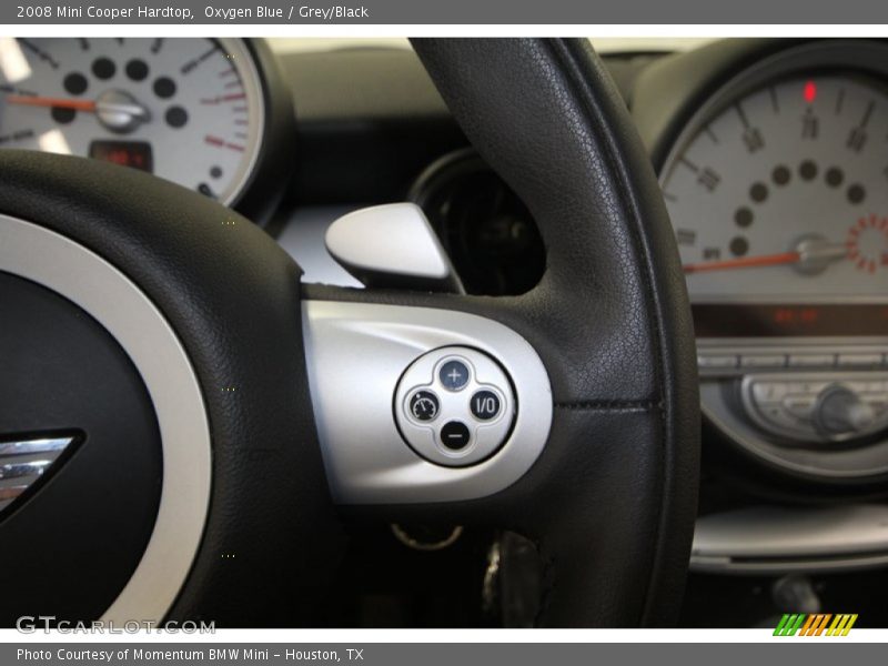 Oxygen Blue / Grey/Black 2008 Mini Cooper Hardtop