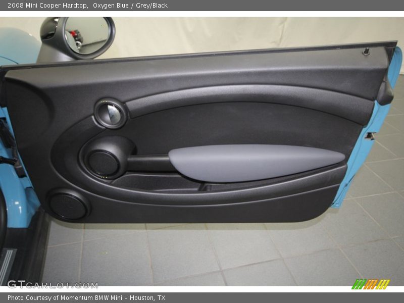 Oxygen Blue / Grey/Black 2008 Mini Cooper Hardtop